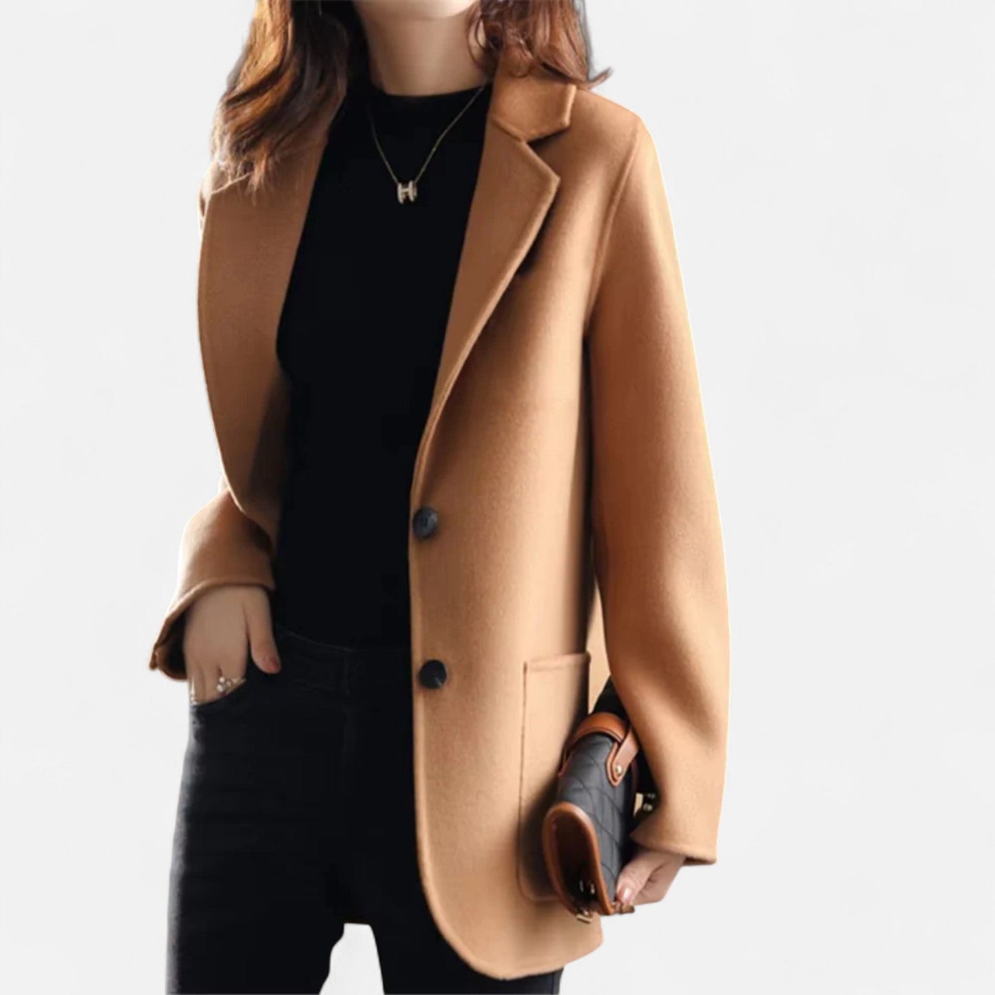 Old Monarchy | Women’s Classic Buttoned Blazer Coat